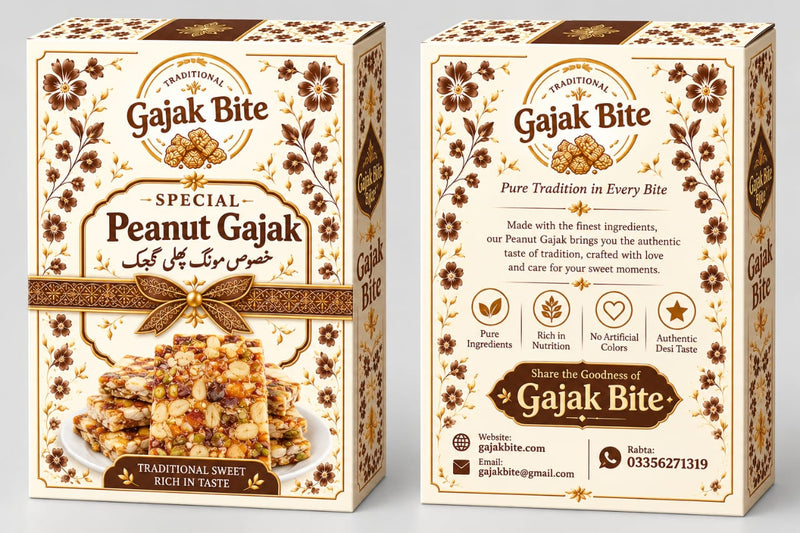 Premium Crunchy Peanut Gajak (400g)